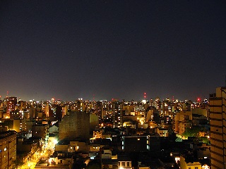 Buenos Aires nocą.