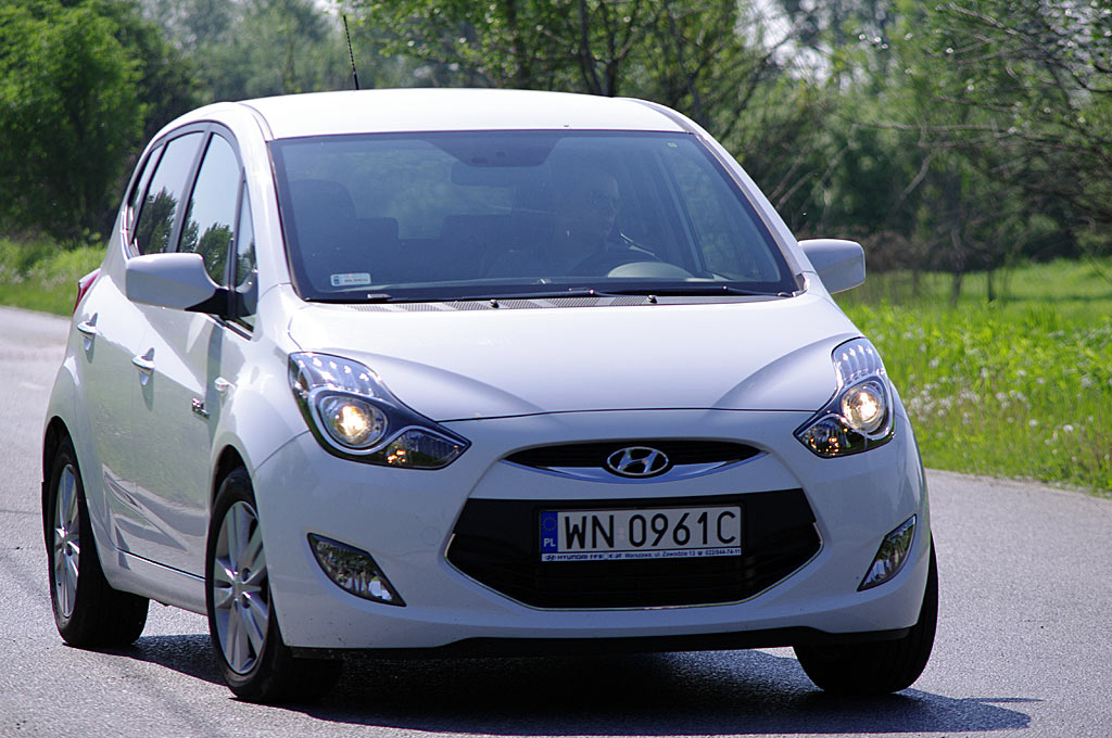 Hyundai ix20 przód fot. Maciej Medyj