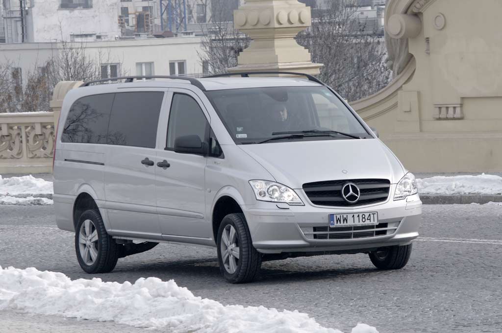 Mercedes Vito 4x4 -przód