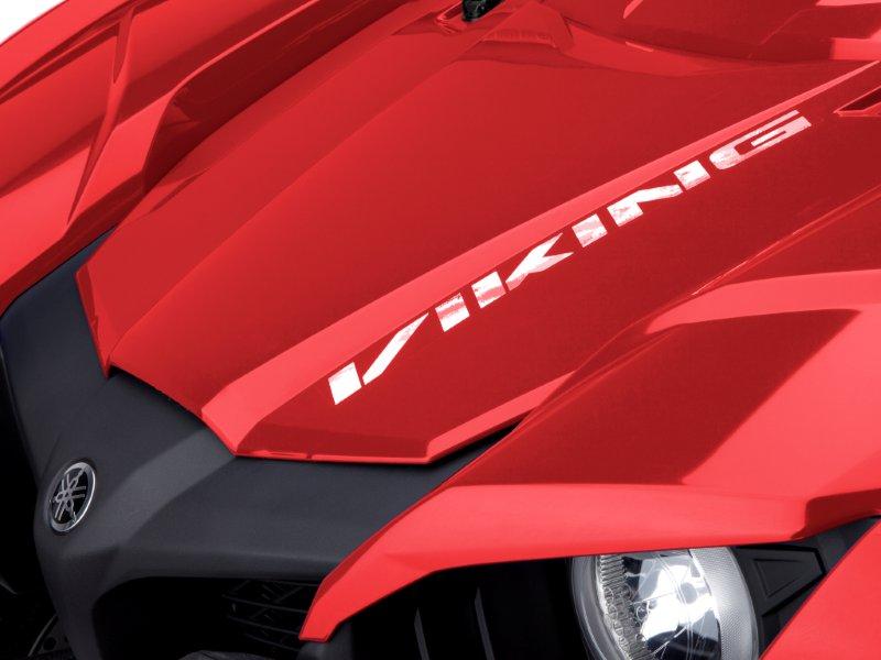 Yamaha Viking posiada tylną skrzynię ładunkową w rozmiarze euro-palety i napęd czterech kół. Silnik to zmodernizowana jednostka z modelu Grizzly 700.