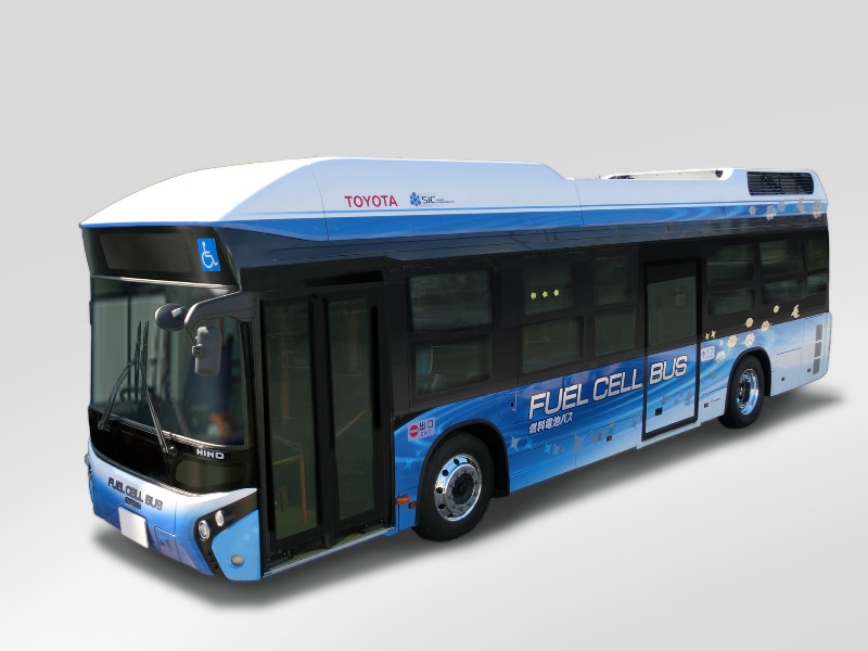 Autobus na ogniwa wodorowe wodór Toyota