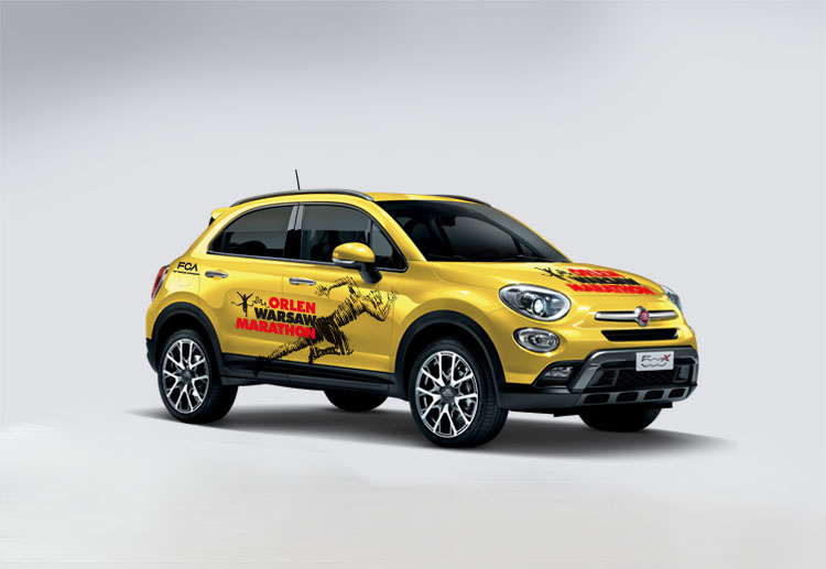 24 kwietnia odbędzie się czwarty ORLEN Warsaw Marathon. Nagrodą główną losowaną wśród uczestników biegu będzie Fiat 500X!