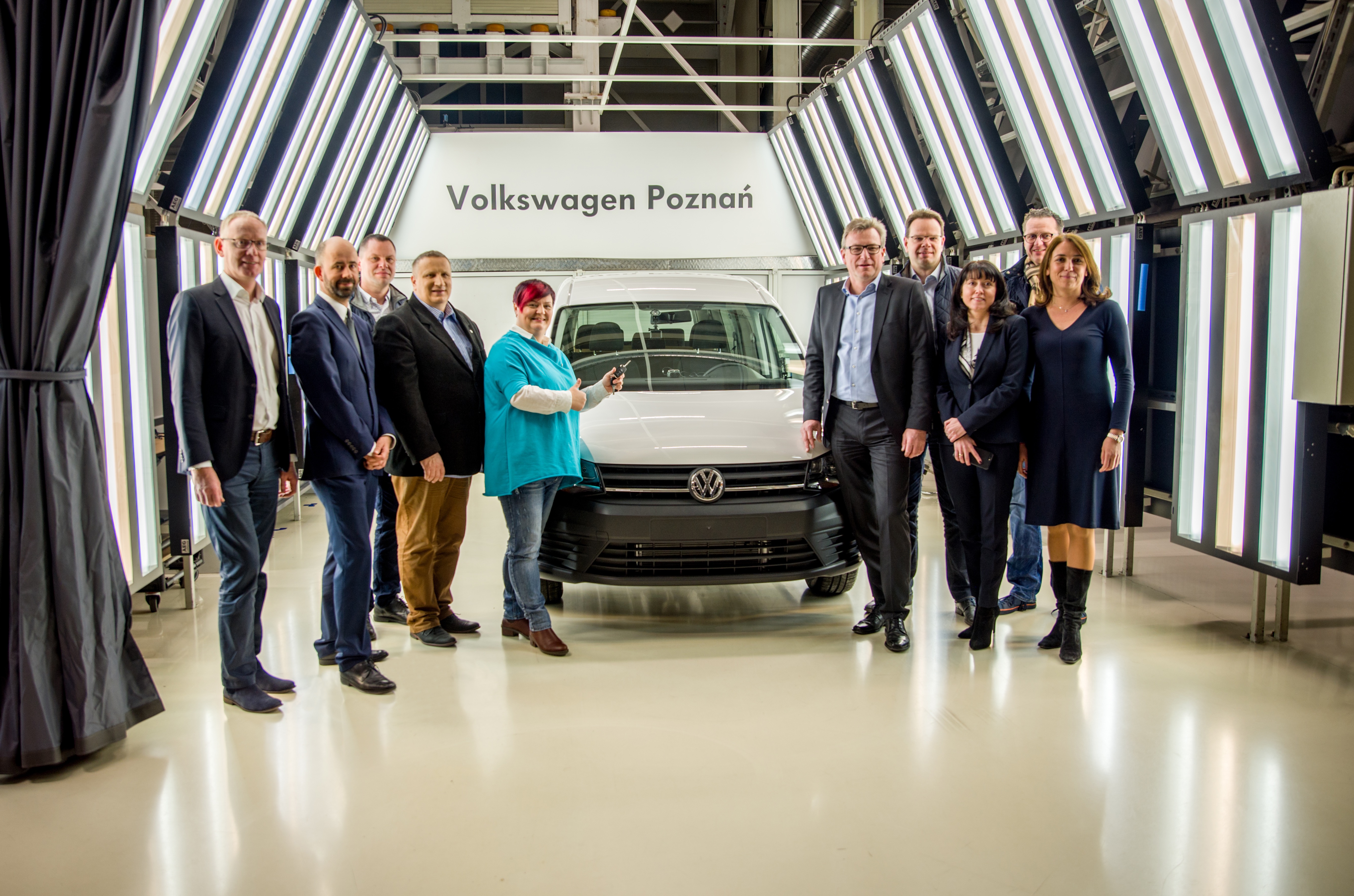 Dwumilionowy Caddy opuścił mury poznańskiej fabryki Volkswagena / fot. Volkswagen