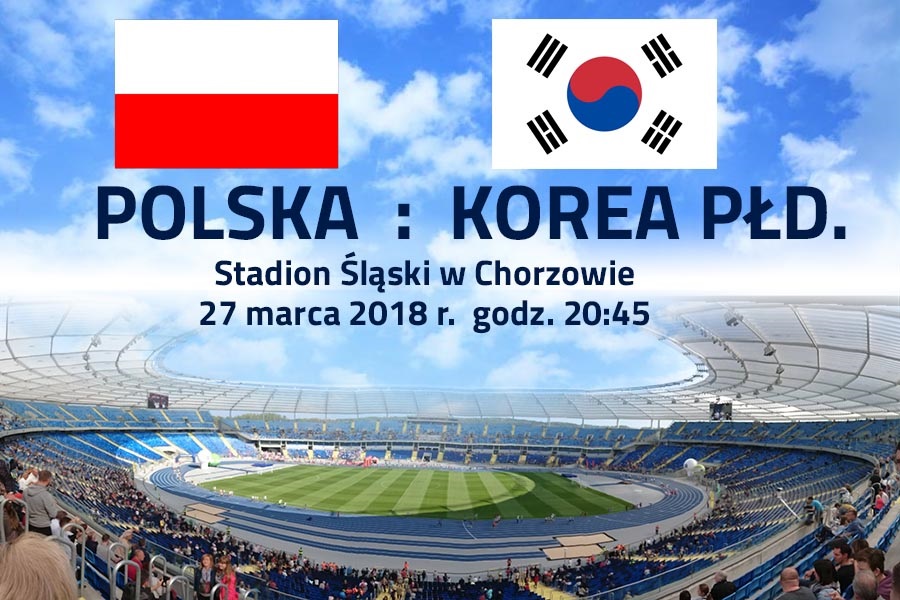 Mecz piłkarski Polska - Korea Południowa