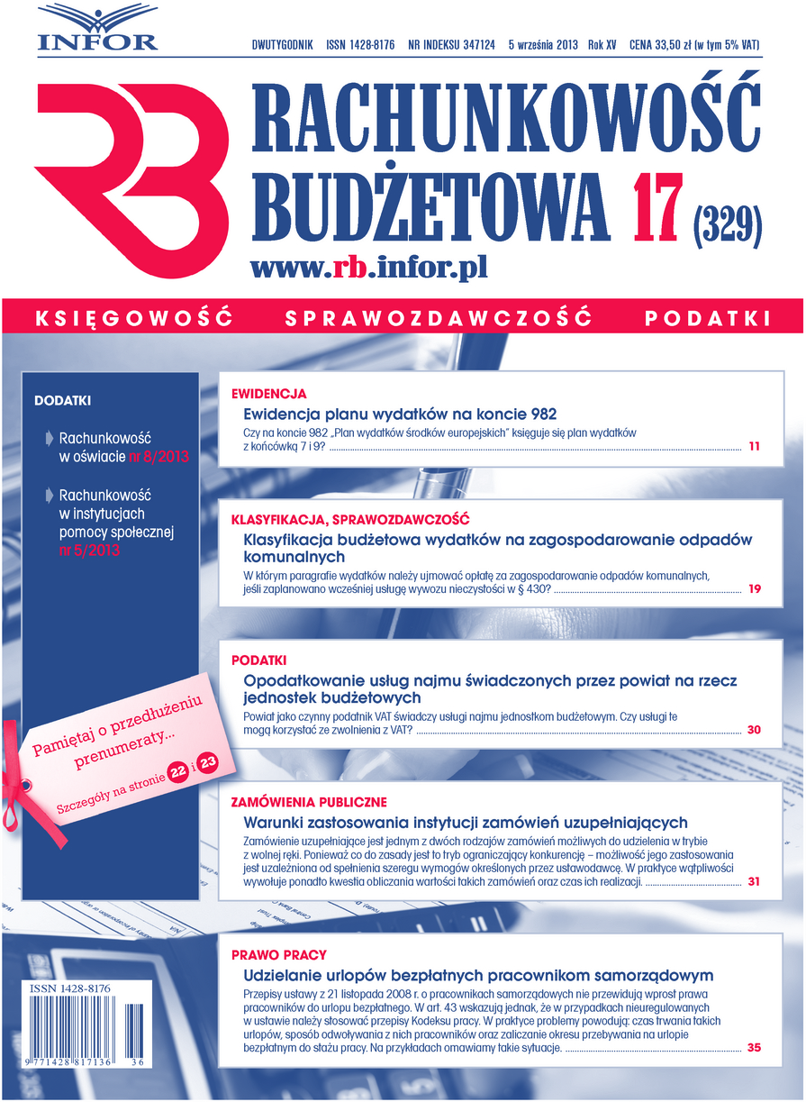Rachunkowość Budżetowa